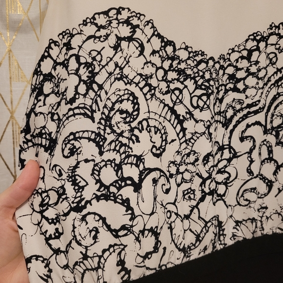 SOLD! GUC LOFT sleeveless bodycon-ish dress, size 6 - Picture 6 of 8